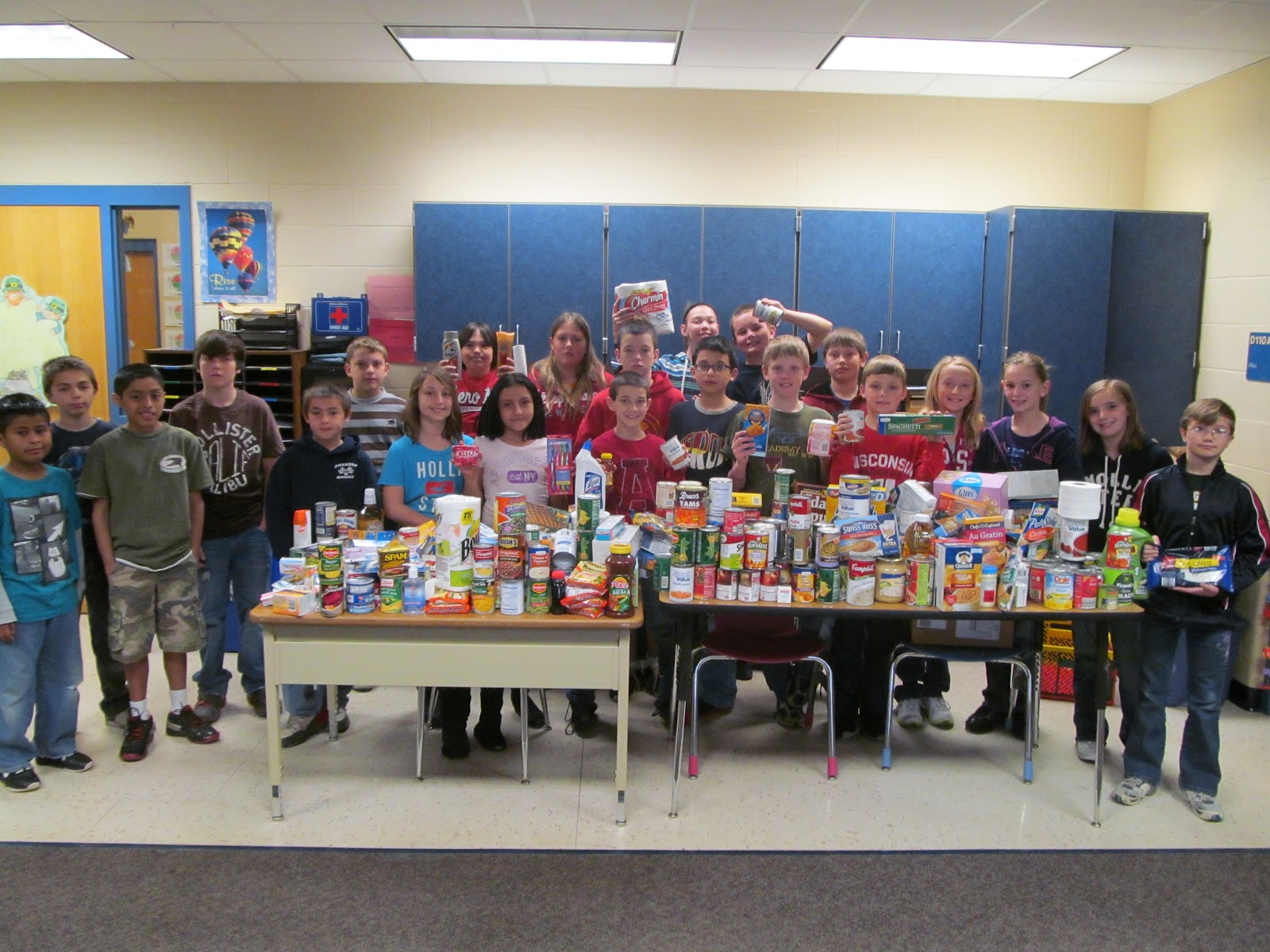 Sparta Area School District Blog: MVI students collect items for the ...