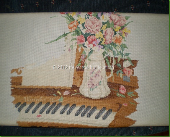 piano cross stitch