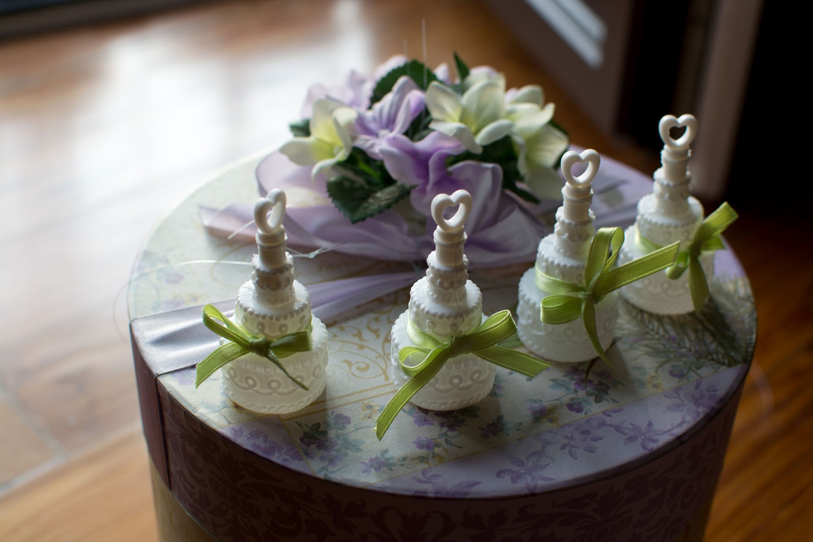 Mini wedding cake bolle di sapone