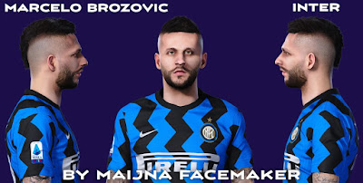 PES 2021 Faces Marcelo Brozović by Maijna