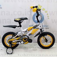 Sepeda Anak Wimcycle Street Metal BMX 12 Inci