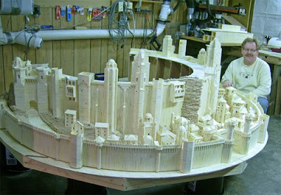 Minas Tirith Matchstick