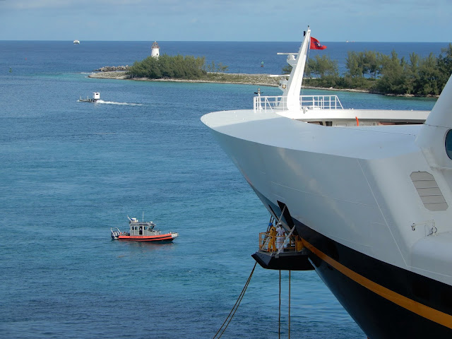 docking in Nassau