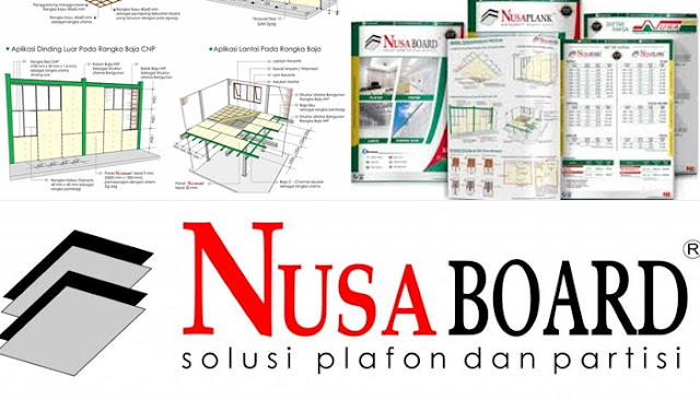 giá vách ngăn cemboard Nusaboard indonesia