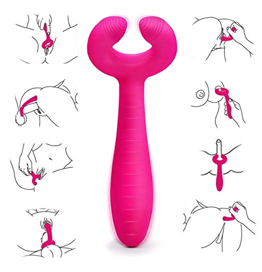 G-Spot Rabbit Waterproof Rechargeable 3 Motors Dildo Vibrator Adult Sex Toys - Adorime Silicone Clitoris Vagina Penis Stimulator Massager Sex Things for Men, Women