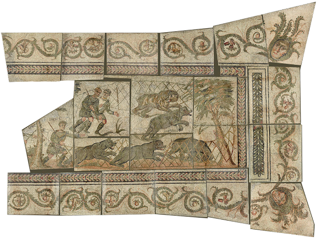 'Roman Mosaics across the Empire' at the J. Paul Getty Museum, Getty Villa