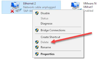 Cara Mudah Menghapus Network Adapter