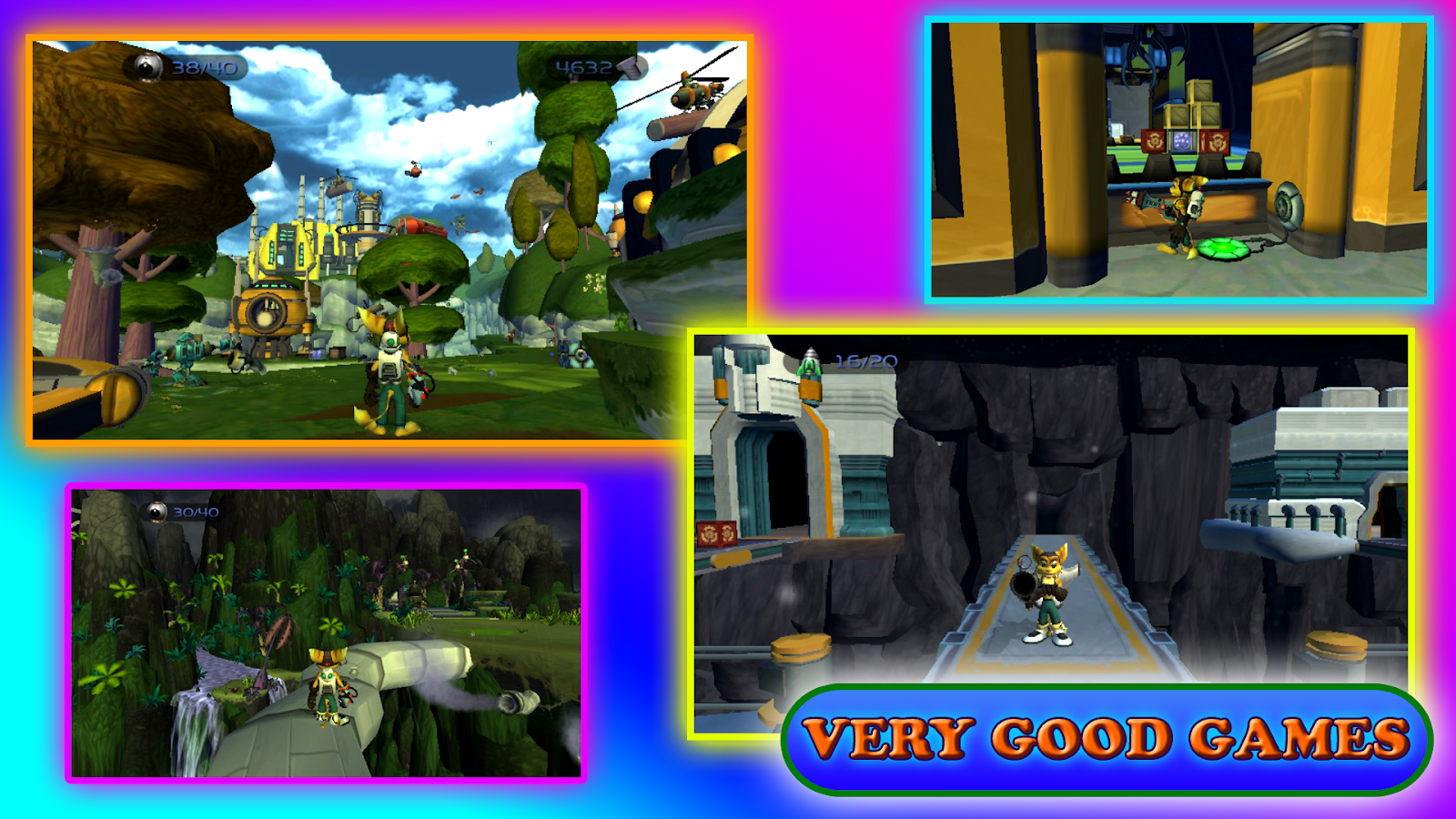 The review of the first game Ratchet and Clank