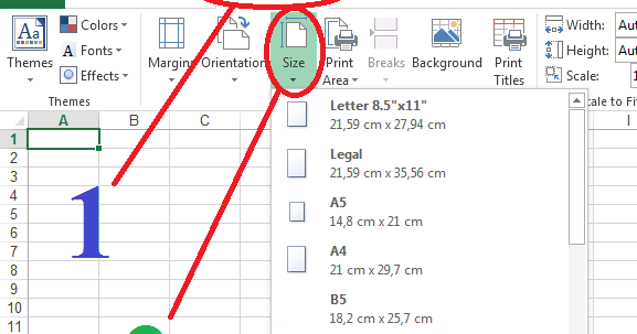 Anang Lihum: CARA SETTING UKURAN KERTAS F4 DI MS. EXCEL