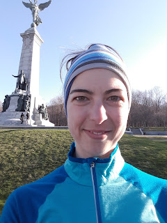 Coureuse, statue du mont Royal