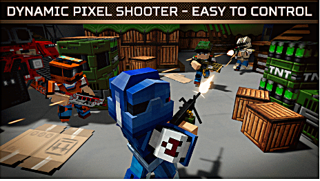 Blocky Cars Online Shooter FPS