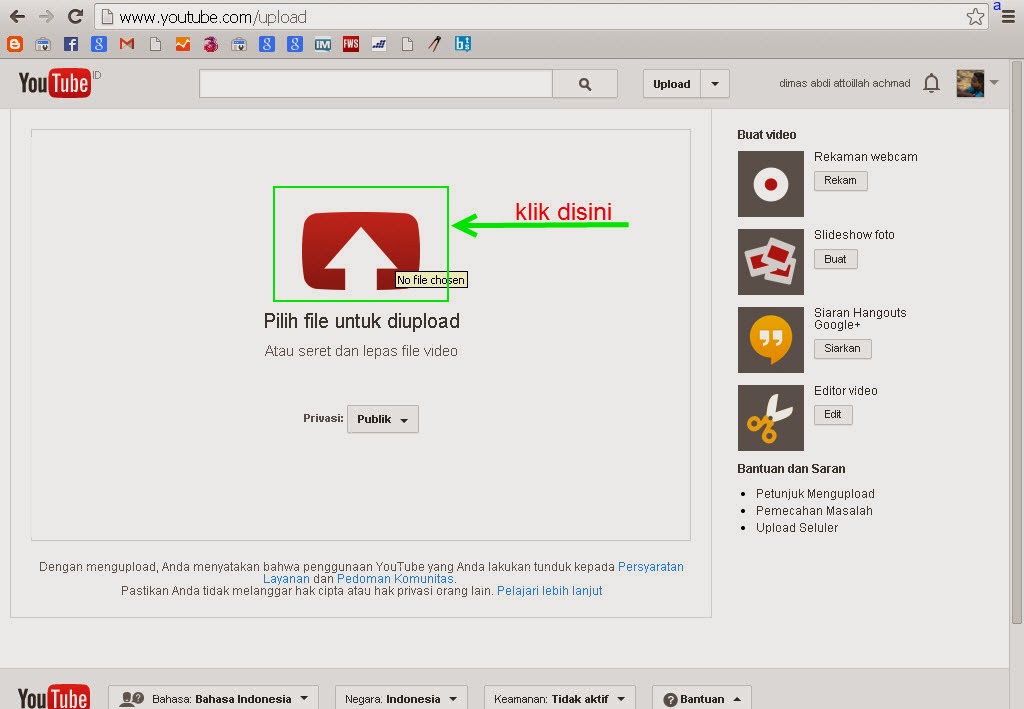 Cara Upload Video Di Youtube
