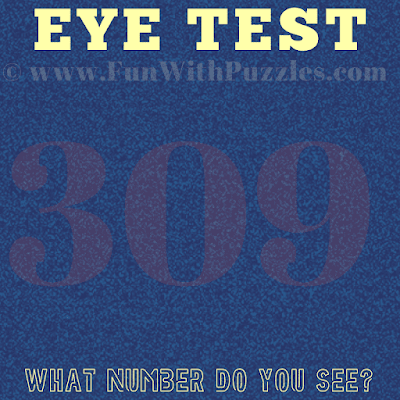 Eye Test Puzzles: Can You Spot the Hidden Number?