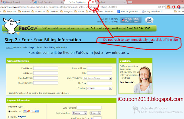 Fatcow coupon tricks 1 - iCoupon2013.blogspot.com