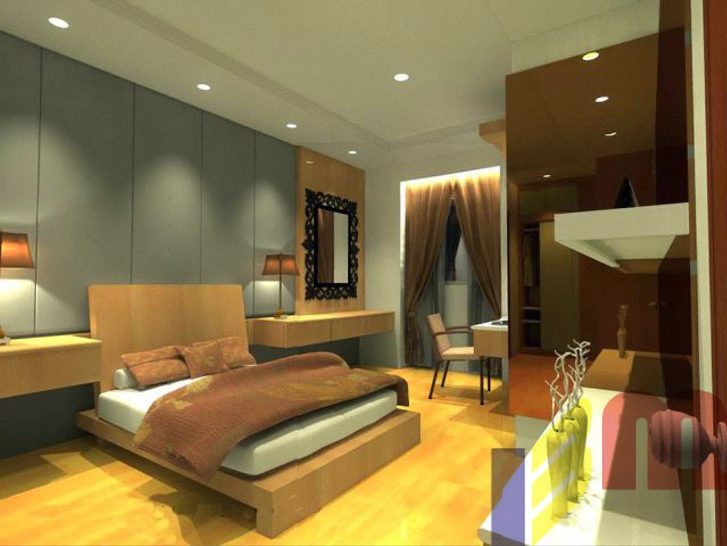 Contoh Gambar Desain Kamar Tidur Minimalis Modern 2014 