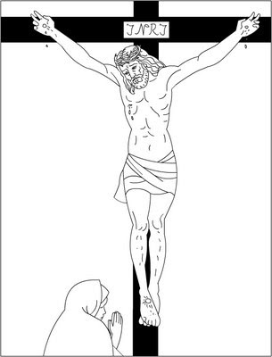 coloring pages jesus loves me. Jesus Loves Me * Bible