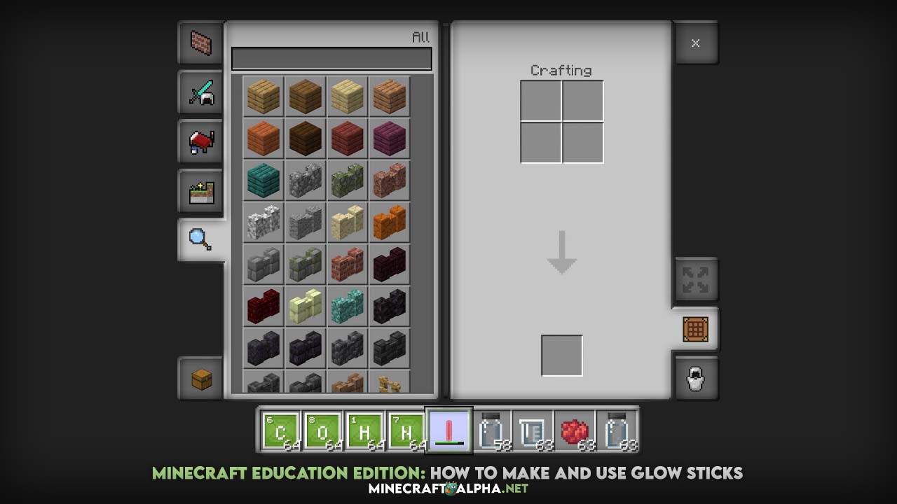 Minecraft Education Edition: How to Make and Use Glow Sticks