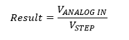 Using ADC module to read analog voltage between 0 to 5 volts DC