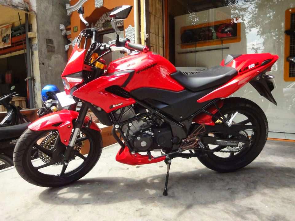 FOTO Modifikasi Honda CBR150R StreetFire Terbaru Modif 