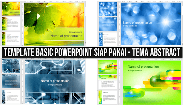 Template PPT Abstrak