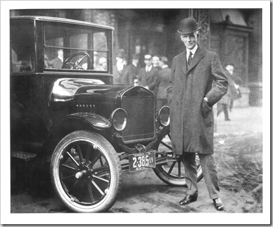 Henry Ford e o Ford preto