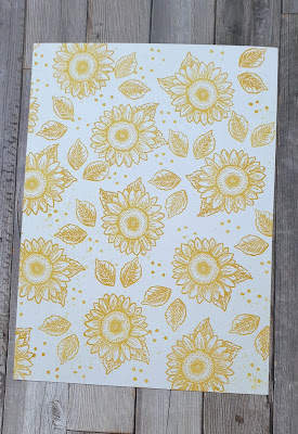 Celebrate Sunflowers stampin up fun fold card