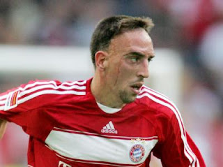 Franck Ribery of Bayern Munich