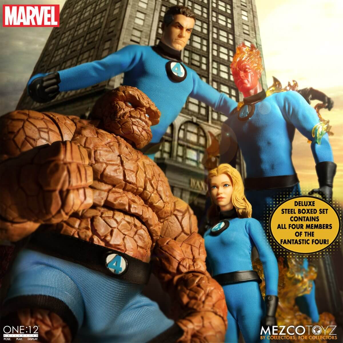 Fantastic Four Collective Deluxe Steel Boxed Set: explorando o universo Marvel no melhor estilo retrô