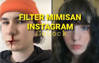 Filter Mimisan Di Instagram | Cara mencari nosebleed filter hidung berdarah instagram. 