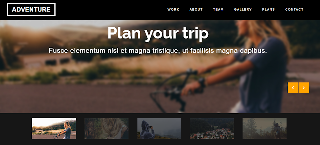 Travel Website Scrolling Template Free Download-HTML, CSS, JS