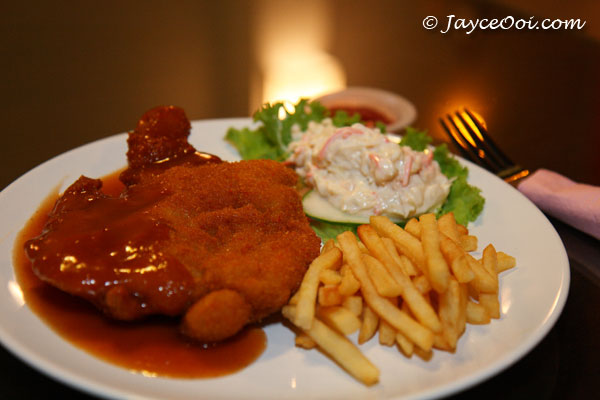 Sekuntum Mawar Merah.: RESEPI CHICKEN CHOP