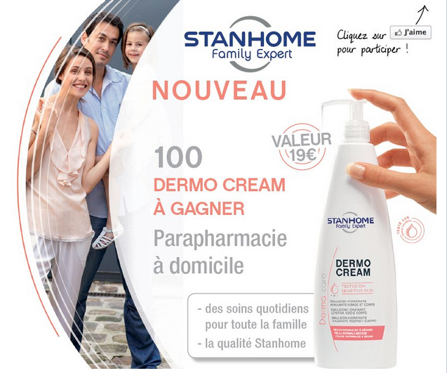 100 Dermo Cream Stanhome Family Expert 