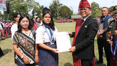 Bupati Toba Ungkap Prestasi Dunia Pendidikan di Toba