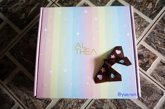unboxing Althea Korea Rainbow box 2020