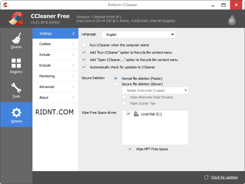 Download ccleaner full vn zoom - Phone has contacts piriform ccleaner 4 15 free having trouble with
