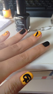 donuth, channel, halloween, manicure, maquillaje, pumpkin, bat, moon, calabaza, murcielago, luna, orange, 