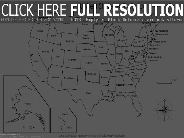 Map Of United States Worksheet 