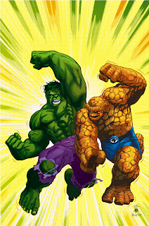 Incredible Hulk vs The Thing