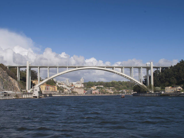 jiemve, Portugal, Porto, Vila Nova de Gaia, Douro, pont, Arribada, Cardoso, profil