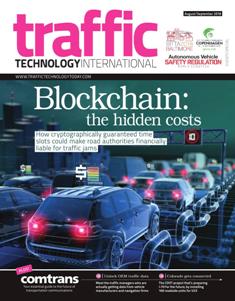 Traffic Technology International - August & September 2018 | ISSN 2397-5970 | TRUE PDF | Bimestrale | Professionisti | Infrastrutture | Trasporti
Since its launch in 1994, Traffic Technology International has become the world’s most trusted source of news and opinion in the rapidly changing world of traffic technology and intelligent transportation systems (ITS). It regularly covers such hot topics as autonomous vehicles, mobility as a service and smart cities, and keeps its readers up to date with all connected systems in its regular Comtrans section – the essential guide to the future of transportation communications.