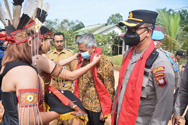 Peresmian Kantor Polsub Sektor Kecamatan Air Upas