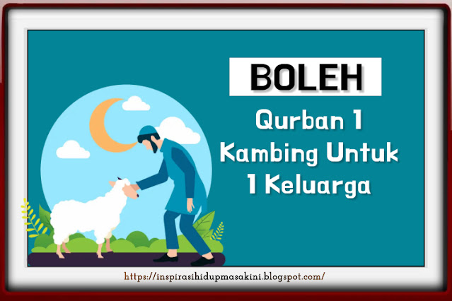 Qurban 1 Kambing Untuk 1 Keluarga Ternyata Boleh, Ini Dalilnya!