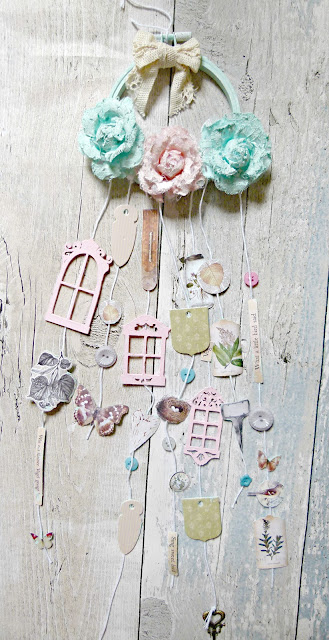 Cherish the Memory: How To Create A  Stunning Shabby Chic Wall hanging 