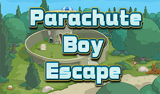 Image Game Parachute boy escape