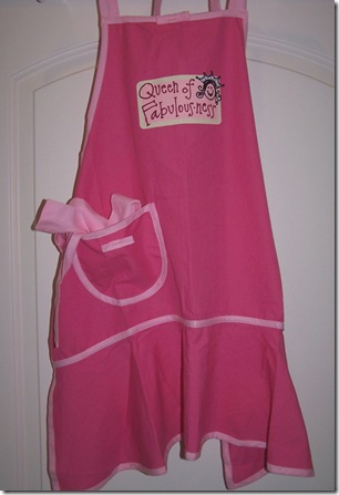 Apron Pink Med