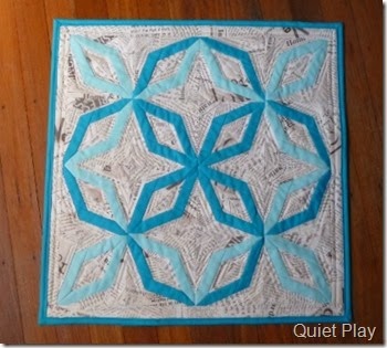 Something Blue DWR Challenge Quilt