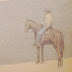 Mural Monday: A Horse (of course) --- detail from Piazzoni's "The
Land" mural at de Young in San Francisco