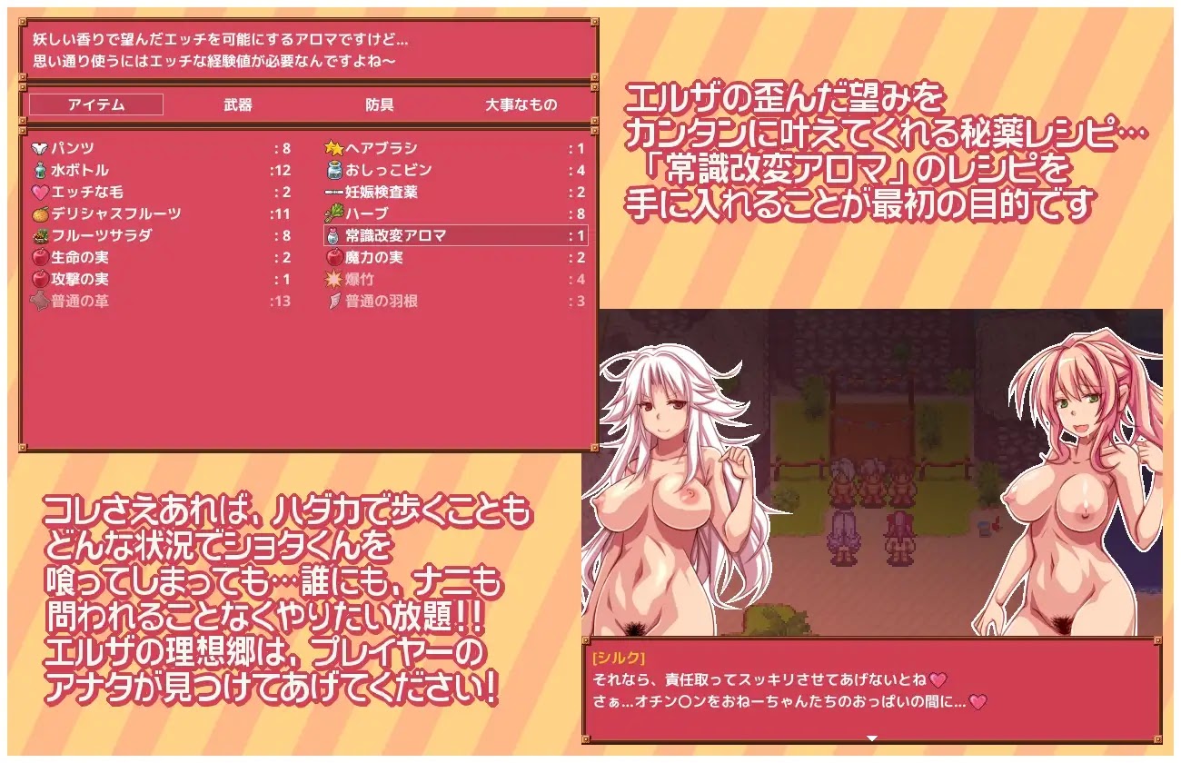 [RJ01134452] おねーちゃん錬金術師エルザのショタ喰いザーメンクエスト