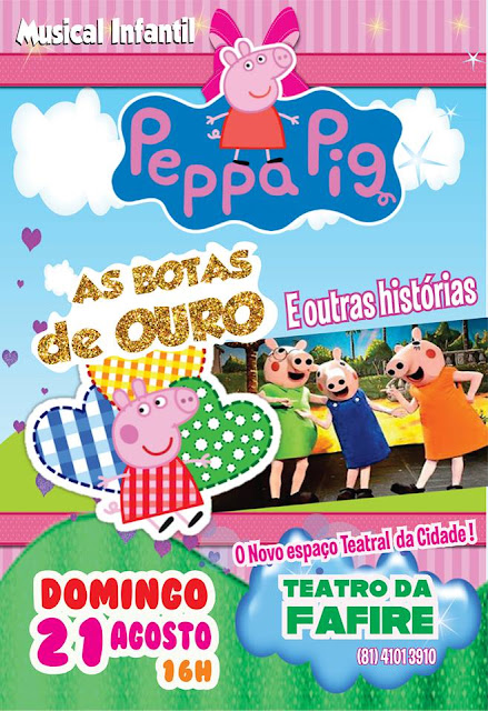 Peppa Pig  no Teatro da Fafire