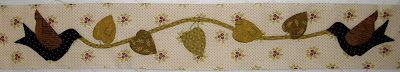 Autumn House border applique